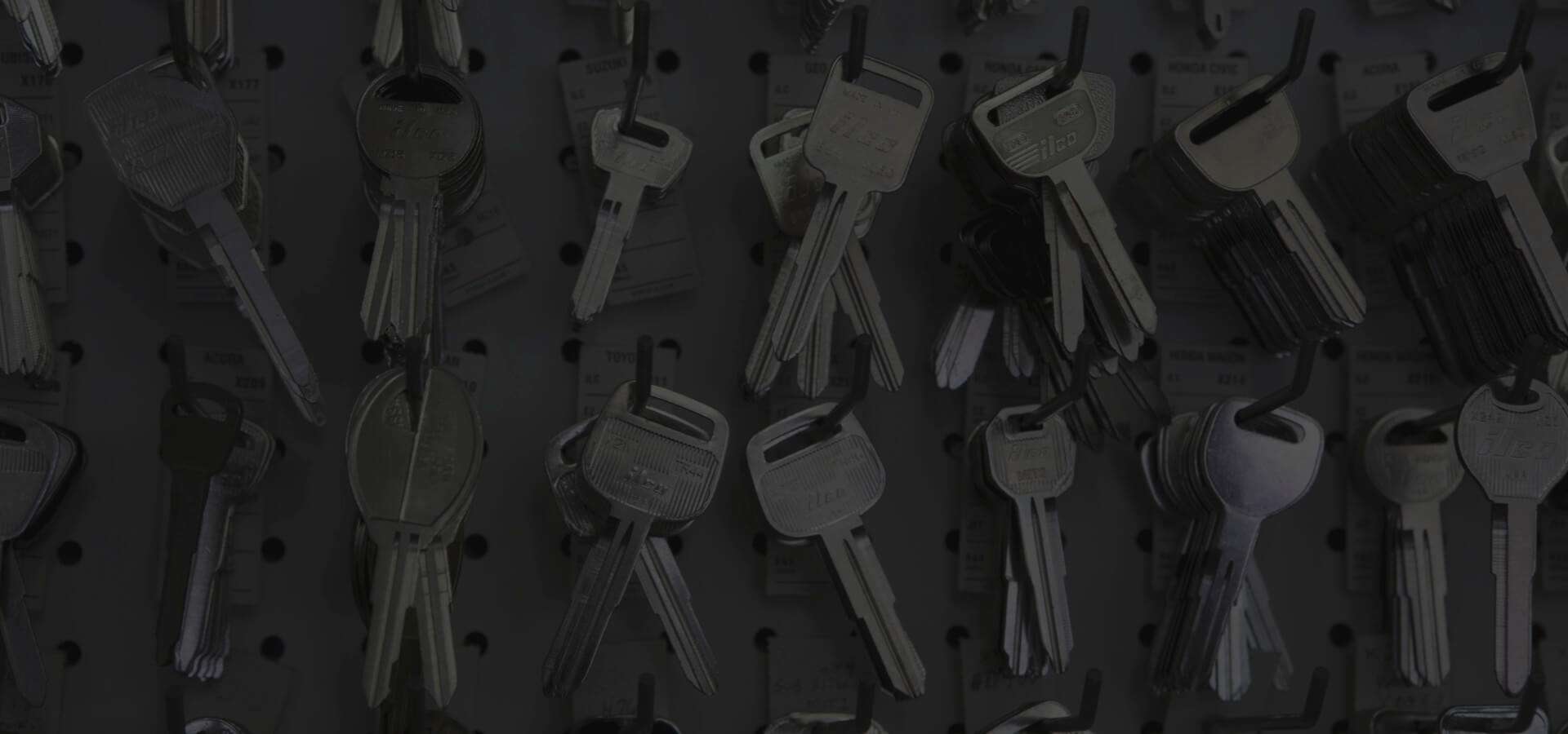 Wall with keys